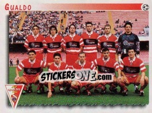 Figurina Squadra Gualdo - Calciatori 1997-1998 - Panini