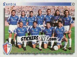 Figurina Squadra Savoia - Calciatori 1997-1998 - Panini