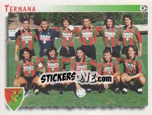 Cromo Squadra Ternana - Calciatori 1997-1998 - Panini