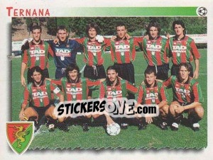 Sticker Squadra Ternana - Calciatori 1997-1998 n. 650 - Panini