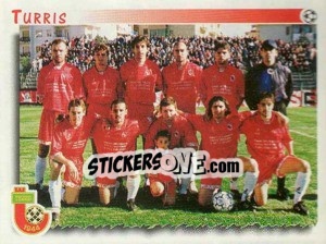 Sticker Squadra Turris - Calciatori 1997-1998 - Panini