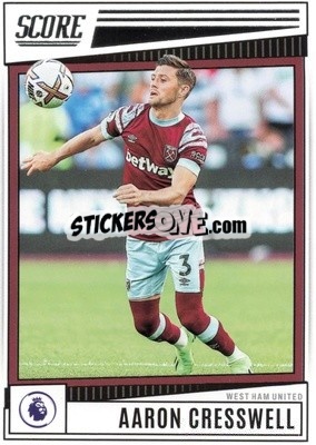 Sticker Aaron Cresswell - Score Premier League 2022-2023 n. 181 - Panini