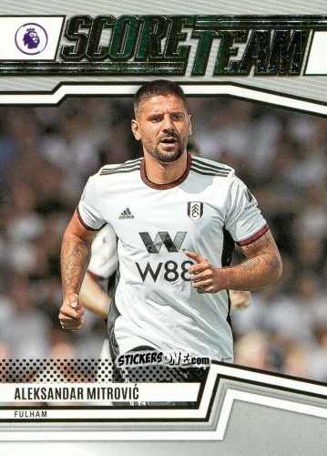 Figurina Aleksandar Mitrovic - Score Premier League 2022-2023 n. ST13 - Panini