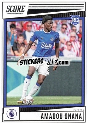 Sticker Amadou Onana - Score Premier League 2022-2023 n. 71 - Panini