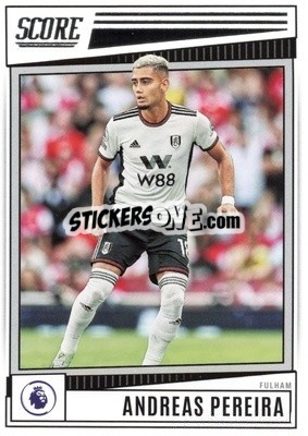 Sticker Andreas Pereira - Score Premier League 2022-2023 n. 82 - Panini