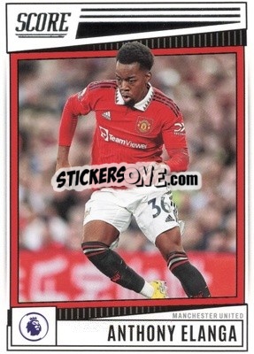 Sticker Anthony Elanga - Score Premier League 2022-2023 n. 132 - Panini