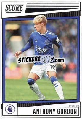 Sticker Anthony Gordon - Score Premier League 2022-2023 n. 72 - Panini