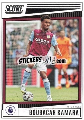 Sticker Boubacar Kamara - Score Premier League 2022-2023 n. 21 - Panini