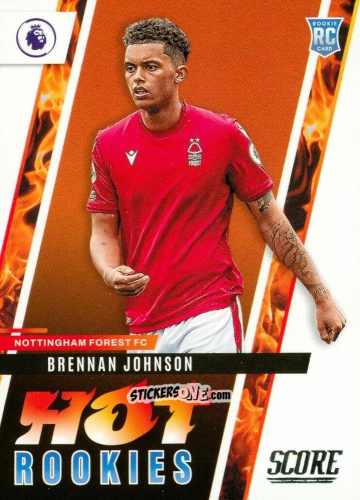 Figurina Brennan Johnson - Score Premier League 2022-2023 n. HR15 - Panini