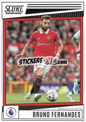 Sticker Bruno Fernandes - Score Premier League 2022-2023 - Panini