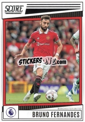Sticker Bruno Fernandes - Score Premier League 2022-2023 n. 133 - Panini