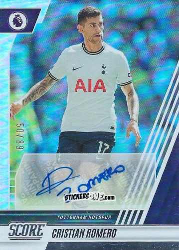 Cromo Cristian Romero - Score Premier League 2022-2023 n. S-CRO - Panini