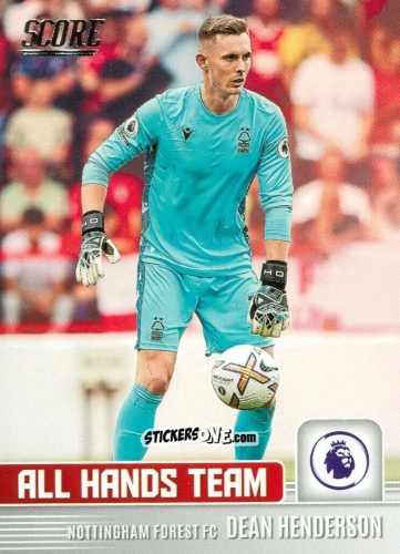 Cromo Dean Henderson - Score Premier League 2022-2023 n. AH10 - Panini
