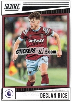 Cromo Declan Rice - Score Premier League 2022-2023 - Panini