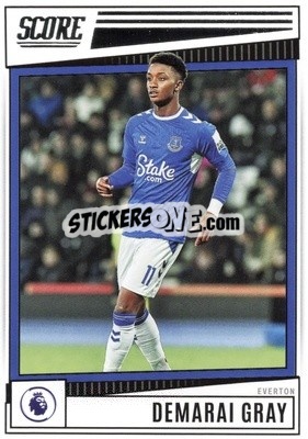 Cromo Demarai Gray - Score Premier League 2022-2023 - Panini