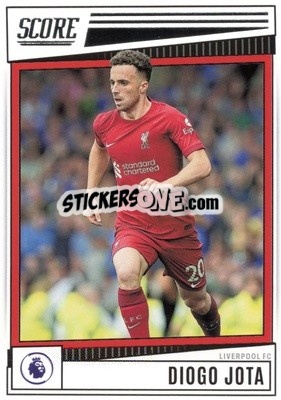 Figurina Diogo Jota - Score Premier League 2022-2023 - Panini