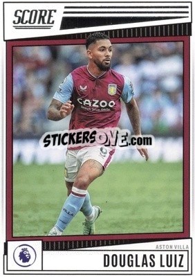 Sticker Douglas Luiz - Score Premier League 2022-2023 n. 23 - Panini