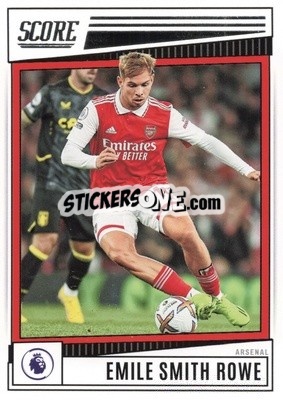 Sticker Emile Smith Rowe - Score Premier League 2022-2023 n. 14 - Panini