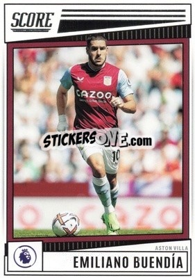Sticker Emiliano Buendia - Score Premier League 2022-2023 - Panini