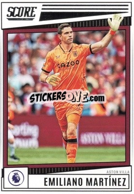 Sticker Emiliano Martinez - Score Premier League 2022-2023 n. 25 - Panini