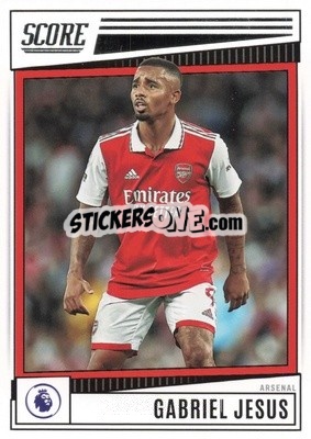 Sticker Gabriel Jesus - Score Premier League 2022-2023 n. 16 - Panini