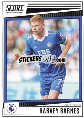 Cromo Harvey Barnes - Score Premier League 2022-2023 - Panini