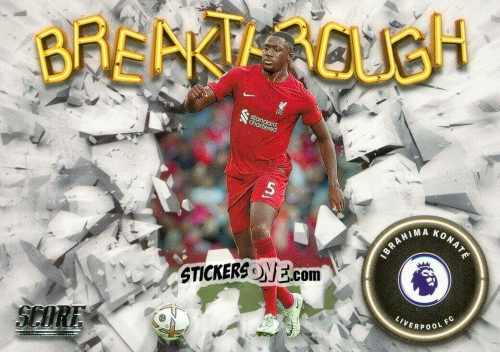 Figurina Ibrahima Konate - Score Premier League 2022-2023 n. B17 - Panini