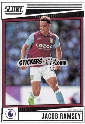 Sticker Jacob Ramsey - Score Premier League 2022-2023 n. 26 - Panini