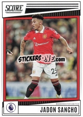 Sticker Jadon Sancho - Score Premier League 2022-2023 n. 137 - Panini