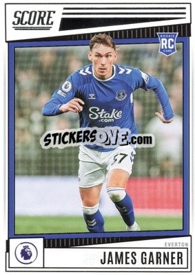 Sticker James Garner - Score Premier League 2022-2023 - Panini