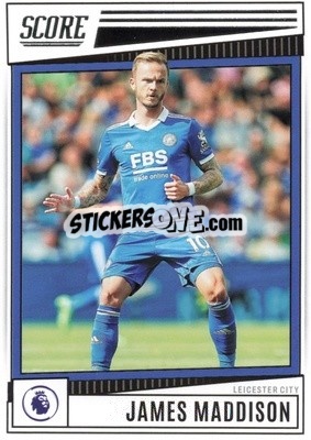 Sticker James Maddison - Score Premier League 2022-2023 - Panini