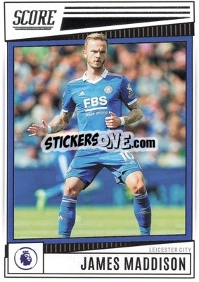 Sticker James Maddison - Score Premier League 2022-2023 n. 105 - Panini
