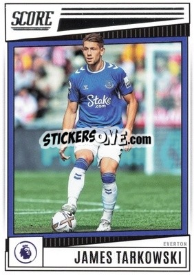 Sticker James Tarkowski - Score Premier League 2022-2023 n. 76 - Panini