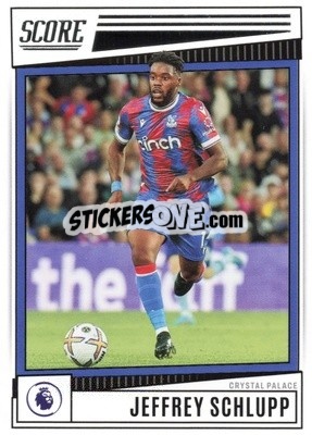 Sticker Jeffrey Schlupp - Score Premier League 2022-2023 n. 64 - Panini