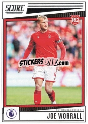Sticker Joe Worrall - Score Premier League 2022-2023 n. 155 - Panini