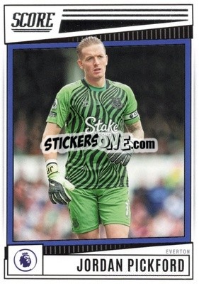 Sticker Jordan Pickford - Score Premier League 2022-2023 n. 77 - Panini