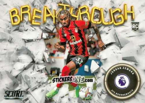 Figurina Jordan Zemura - Score Premier League 2022-2023 n. B1 - Panini