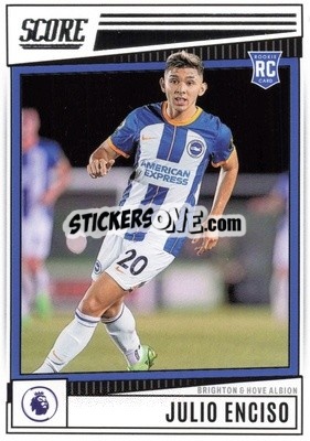Sticker Julio Enciso - Score Premier League 2022-2023 n. 44 - Panini