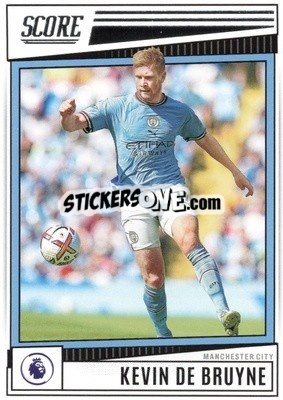 Sticker Kevin De Bruyne - Score Premier League 2022-2023 n. 127 - Panini