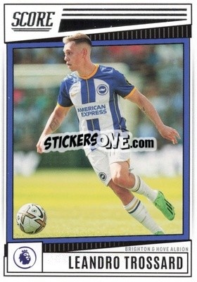 Sticker Leandro Trossard - Score Premier League 2022-2023 n. 45 - Panini