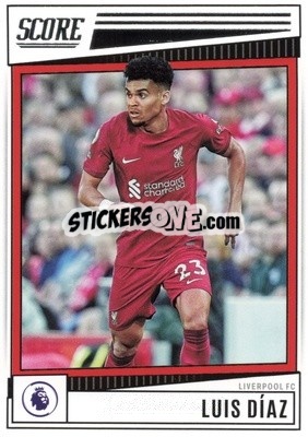 Sticker Luis Diaz - Score Premier League 2022-2023 n. 117 - Panini