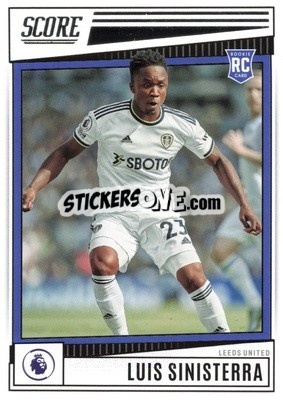 Sticker Luis Sinisterra - Score Premier League 2022-2023 n. 96 - Panini