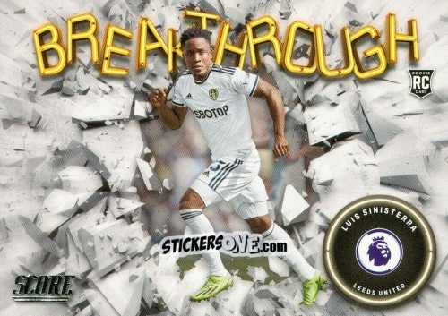 Cromo Luis Sinisterra - Score Premier League 2022-2023 n. B13 - Panini
