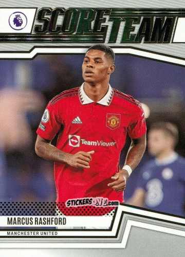 Sticker Marcus Rashford - Score Premier League 2022-2023 n. ST24 - Panini
