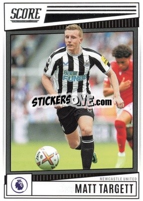 Cromo Matt Targett - Score Premier League 2022-2023 - Panini