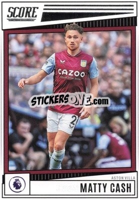 Sticker Matty Cash - Score Premier League 2022-2023 n. 27 - Panini