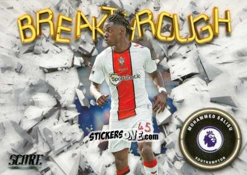 Sticker Mohammed Salisu - Score Premier League 2022-2023 n. B25 - Panini