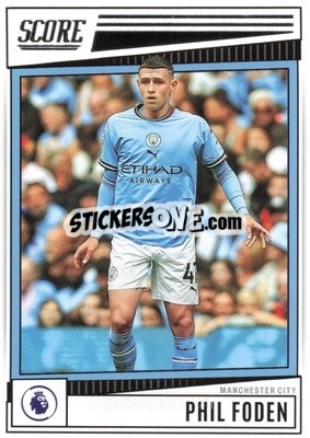 Figurina Phil Foden - Score Premier League 2022-2023 - Panini