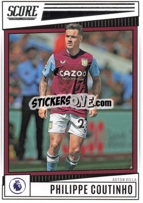 Sticker Philippe Coutinho - Score Premier League 2022-2023 n. 29 - Panini