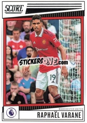 Sticker Raphael Varane - Score Premier League 2022-2023 n. 139 - Panini
